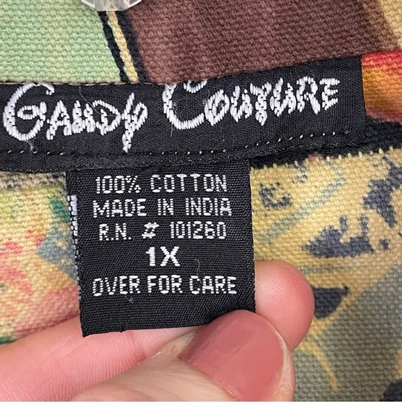 Colorful Patchwork Jean Jacket - Picture 2 of 10